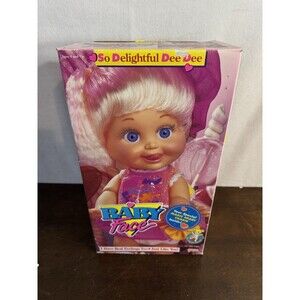 #8 BABY FACE DOLL Galoob 💗 SO DELIGHTFUL DEE DEE Violet Eyes NIB LGTI L.G.T.I.